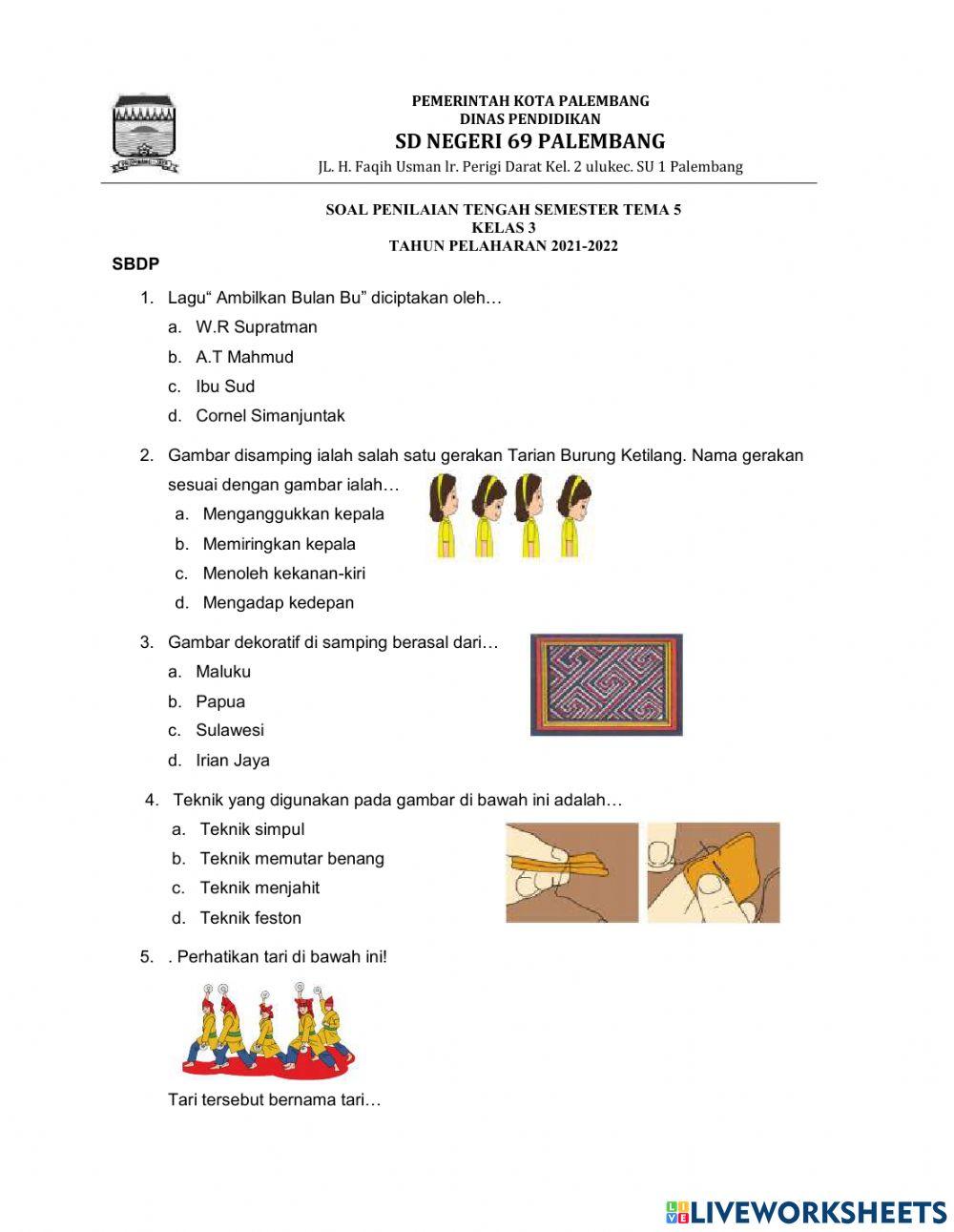 5 Rahasia Mudah Kuasai Soal Tema 5 Kelas 3 Subtema 1 Agar Nilai Ujian Jadi Sempurna