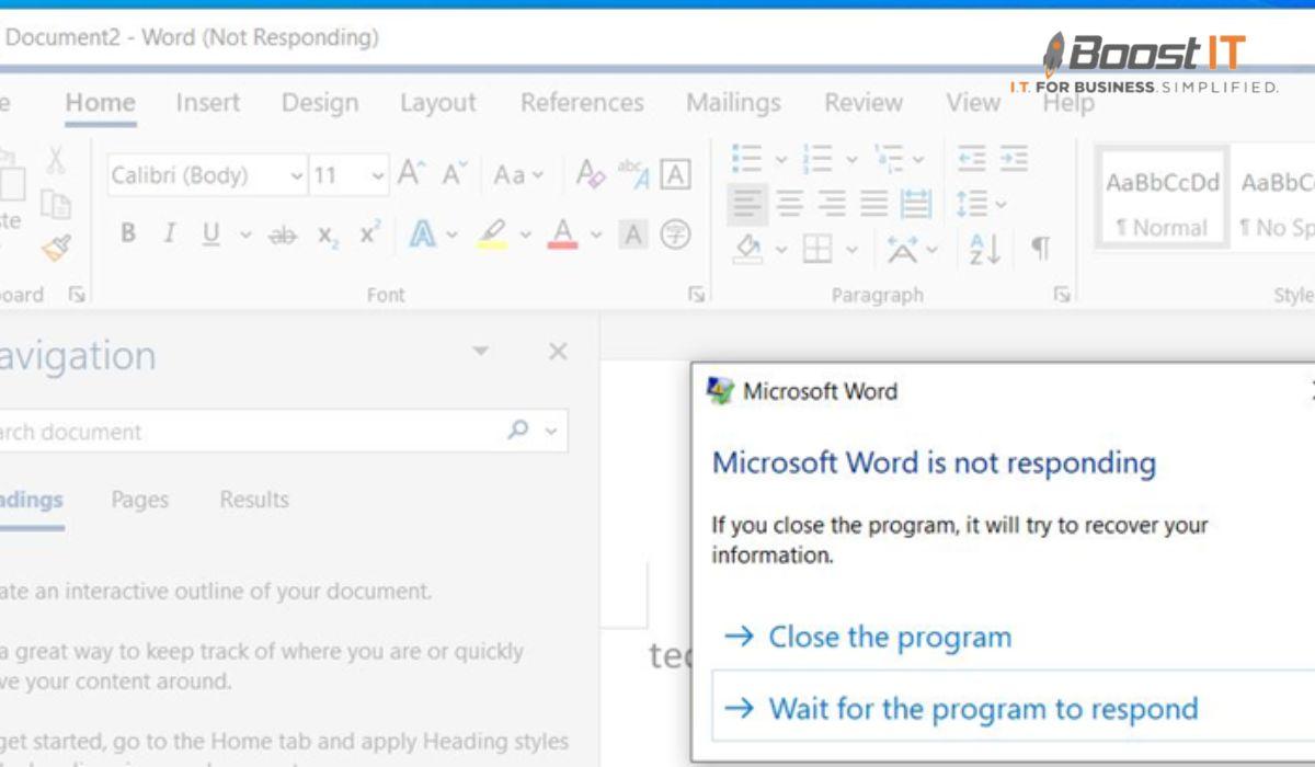 Ternyata 5 Cara Mengatasi Microsoft Word Not Responding dengan Mudah