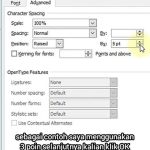 Ternyata Cara Menaikkan Teks di Word Sangat Mudah Dilakukan