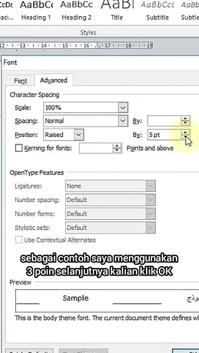 Ternyata Cara Menaikkan Teks di Word Sangat Mudah Dilakukan