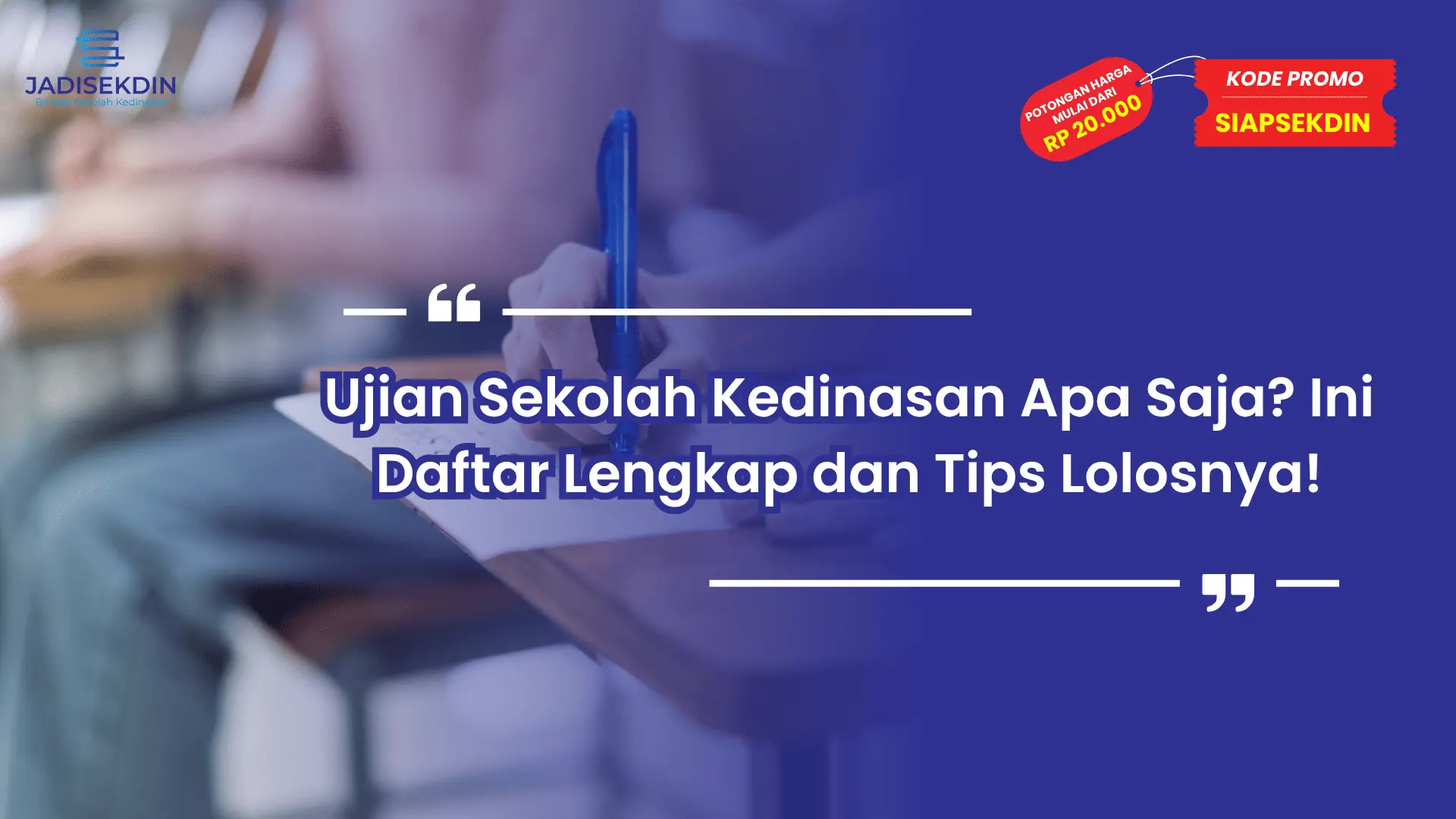 Ternyata Ini 5 Rahasia Ujian Sekolah Mencakup Apa Saja yang Wajib Diketahui Siswa 2026