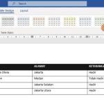 Ternyata Mudah Cara Mengubah Warna Tabel di Word Ini