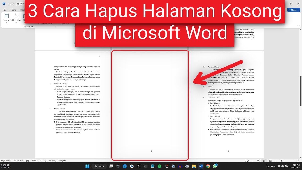 Hapus Halaman Kosong di Word Panduan Lengkap - LKomBis