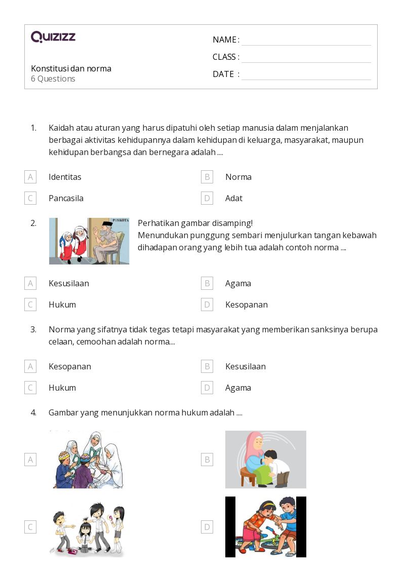 5 Latihan Soal Hak dan Kewajiban Kelas 4 Terbukti Bantu Anak Paham Lingkungan