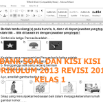 3 Fakta Penting Sebelum Download Kisi-Kisi Soal K13 Kelas 4 Semester 1 Revisi 2018 yang Wajib Tahu