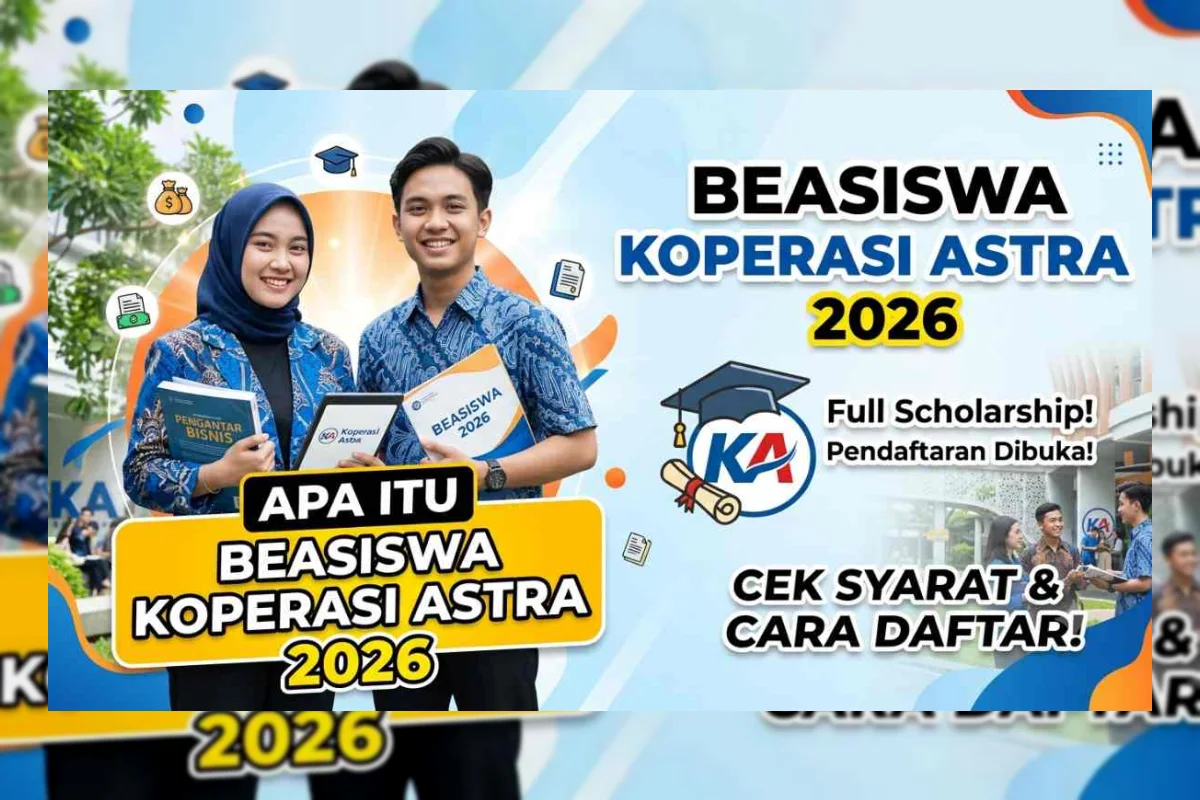 5 Fakta Mengejutkan Beasiswa Koperasi Astra 2026 yang Wajib Kamu Tahu 5 Fakta Mengejutkan Beasiswa Koperasi Astra 2026 yang Wajib Kamu Tahu