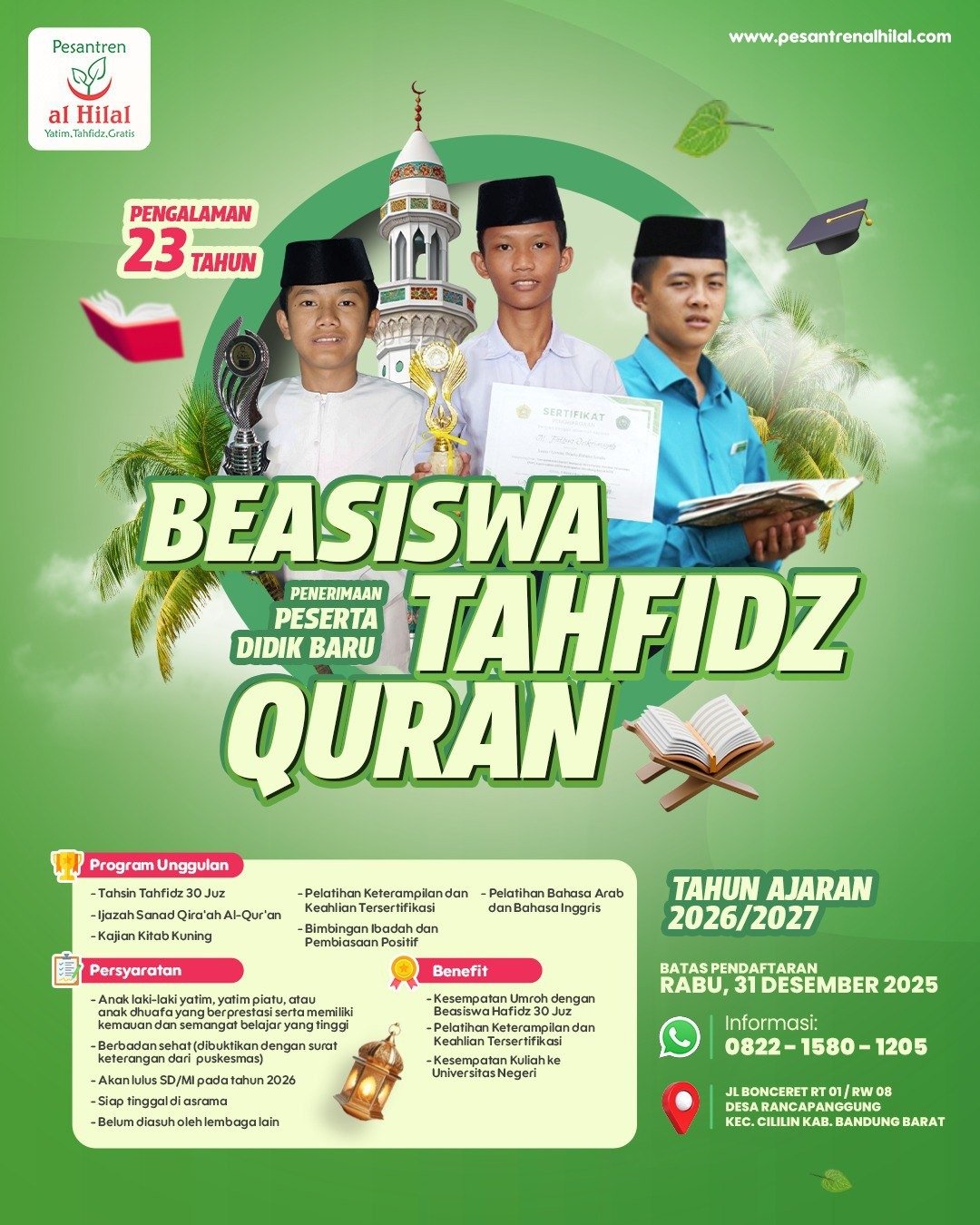 5 Rahasia Beasiswa Tahfidz dari Kisah Wisudawan Terbaik Hafidz 30 Juz yang Lulus Cepat 5 Rahasia Beasiswa Tahfidz dari Kisah Wisudawan Terbaik Hafidz 30 Juz yang Lulus Cepat