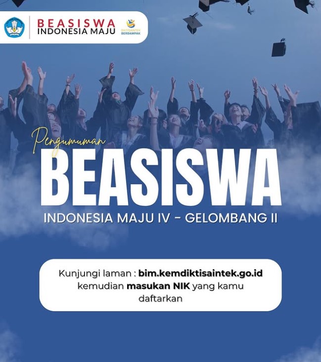 Pengumuman Hasil Seleksi Beasiswa Indonesia Maju BIM Angkatan 4 Pengumuman Hasil Seleksi Beasiswa Indonesia Maju BIM Angkatan 4
