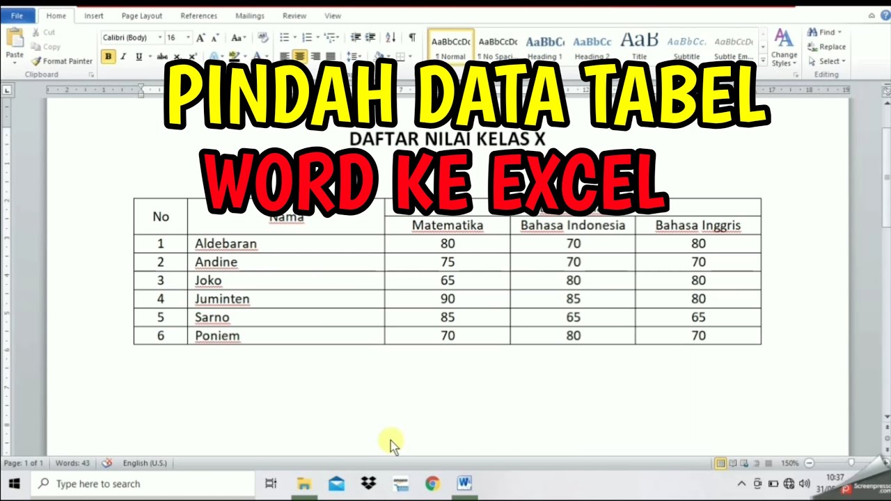Akhirnya Microsoft Gunakan AI Sendiri: Cara Mudah Ubah Word ke Excel di 2026