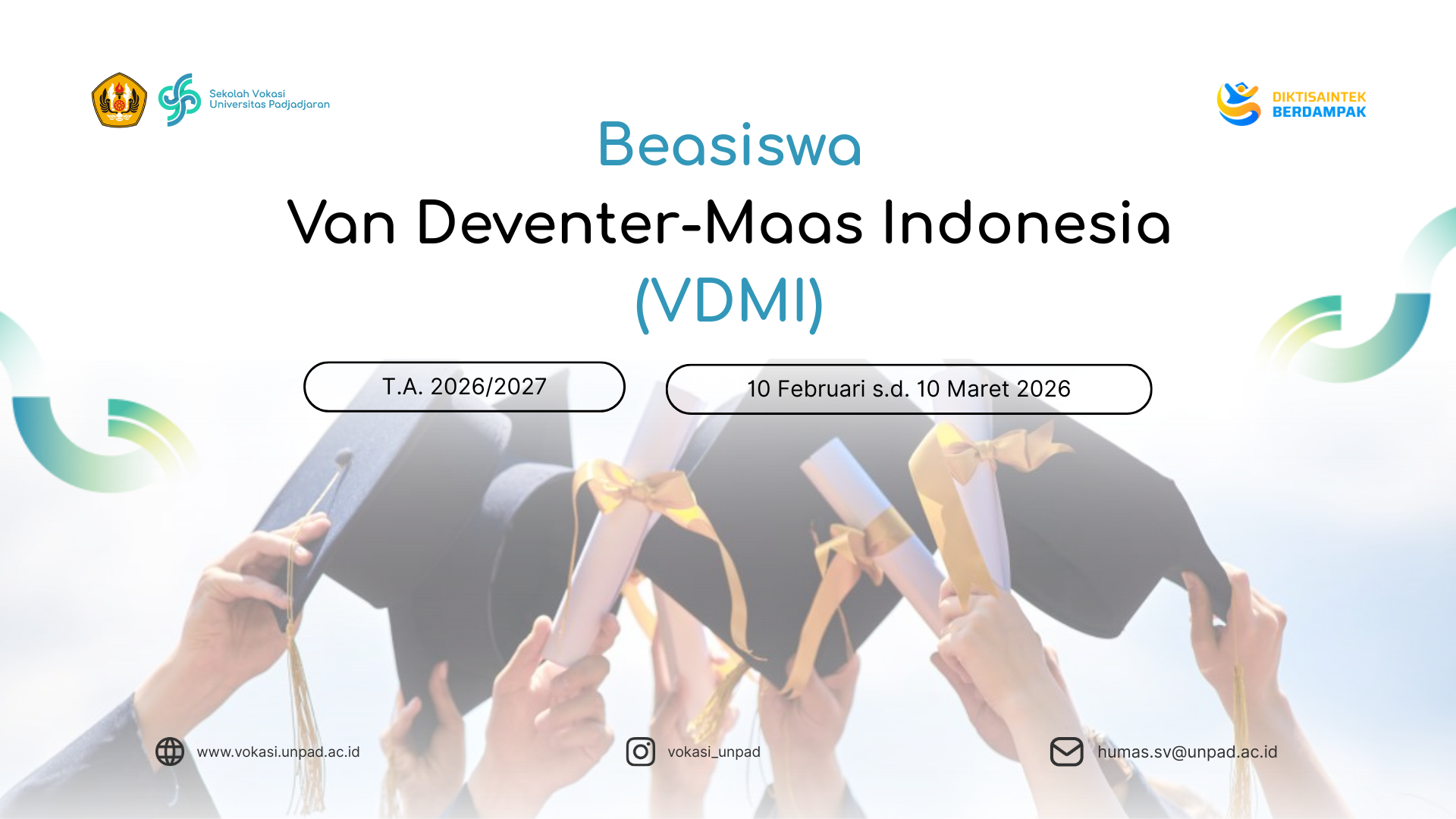 Beasiswa Van Deventer Maas Indonesia VDMI T A 2025 2026 - Sekolah Vokasi Beasiswa Van Deventer Maas Indonesia VDMI T A 2025 2026 - Sekolah Vokasi