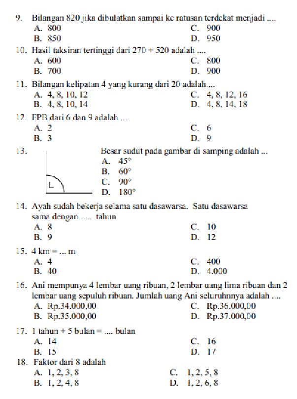 7 Rahasia latihan soal ulangan matematika kelas 4 yang Bikin Anak Kuasai Luas Segi Empat