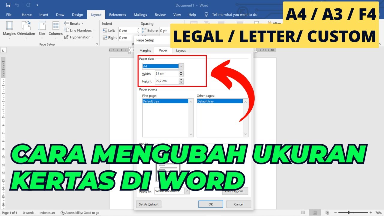 Cara Memperbaiki Kertas di Word Berubah Ukuran dan Spasi Berantakan, Ternyata Ini Biang Keroknya Cara Memperbaiki Kertas di Word Berubah Ukuran dan Spasi Berantakan, Ternyata Ini Biang Keroknya
