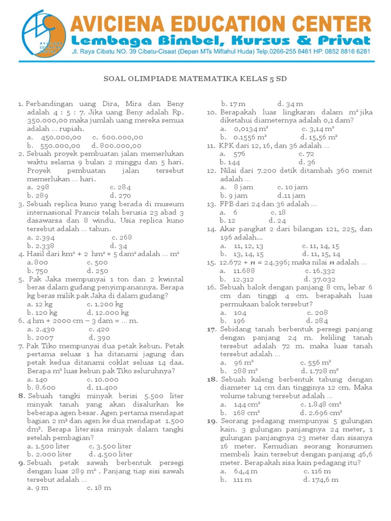 Ternyata Begini Pembahasan Soal Olimpiade Matematika Kelas 3 SD Tentang Magic Square yang Jarang Diketahui Ternyata Begini Pembahasan Soal Olimpiade Matematika Kelas 3 SD Tentang Magic Square yang Jarang Diketahui