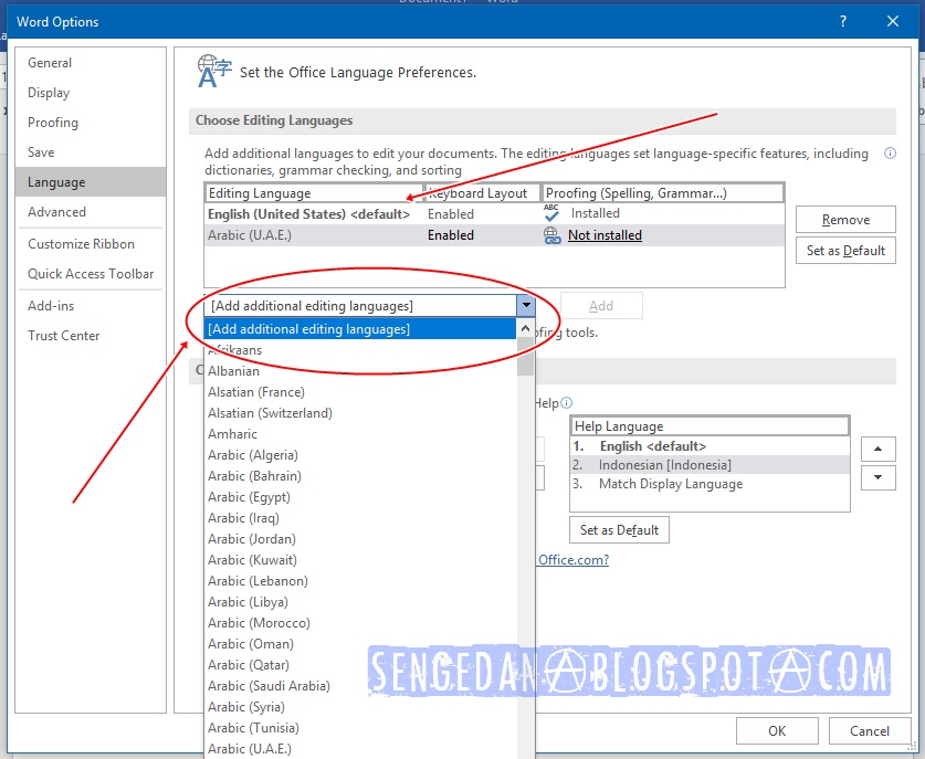 Menjadikan Microsoft Word Bahasa Indonesia Menjadikan Microsoft Word Bahasa Indonesia