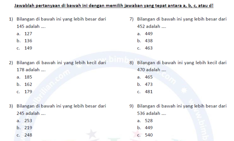 7 Tips Jawab Pertanyaan Soal Perbandingan Kelas 3 yang Membingungkan Siswa 7 Tips Jawab Pertanyaan Soal Perbandingan Kelas 3 yang Membingungkan Siswa