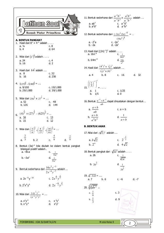 Rahasia Nilai Sempurna dengan Latihan Soal Kenaikan Kelas Matematika Kelas 5 Semester 2 Rahasia Nilai Sempurna dengan Latihan Soal Kenaikan Kelas Matematika Kelas 5 Semester 2