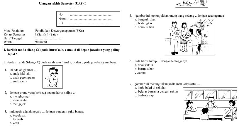 Rahasia Sukses Anak Juara dengan Latihan Soal PPKN Kelas 1 SD Kurikulum 2013 Terbaru