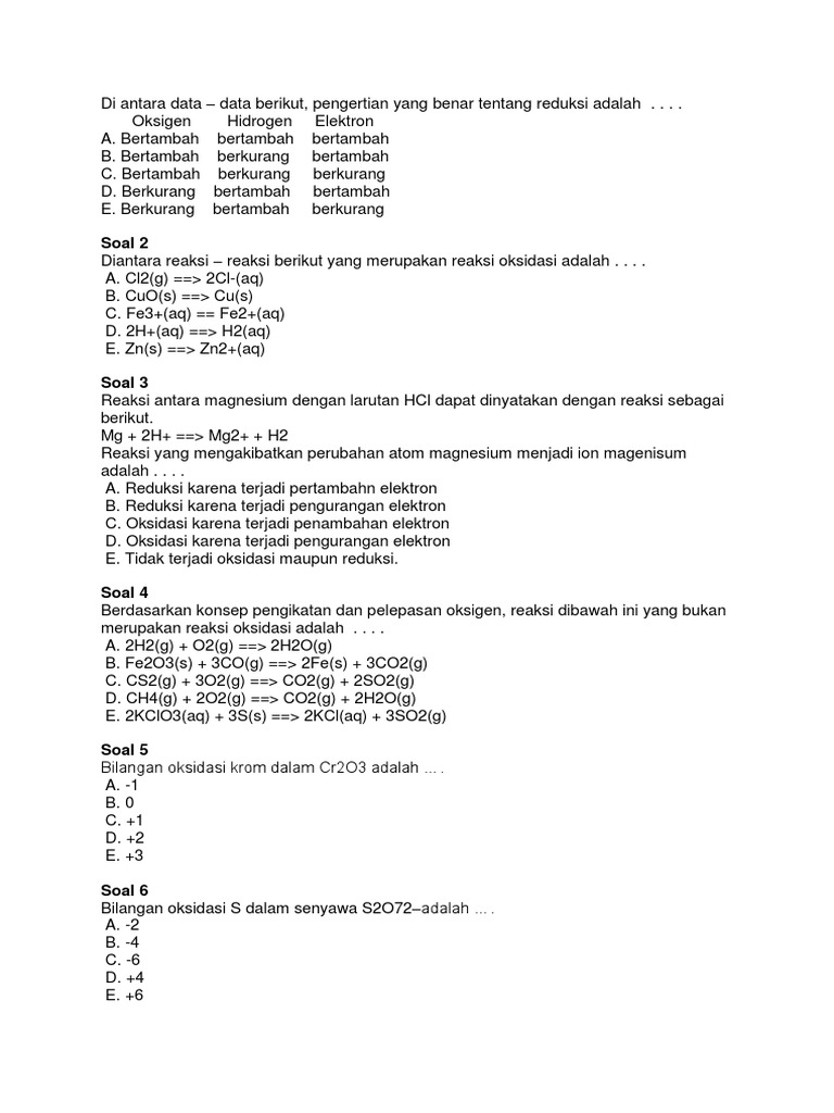 Rahasia Sukses Ujian Ternyata Ada di Kumpulan Latihan Soal Kimia Kelas 2 Semester 2 Ini