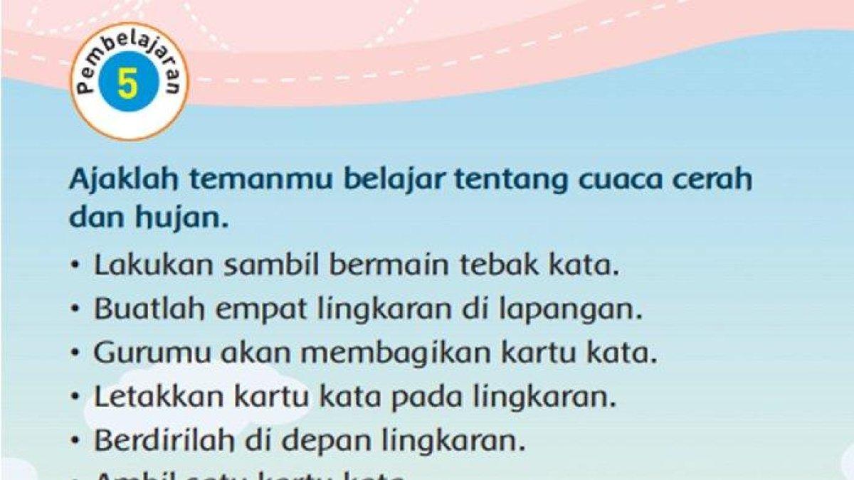 Ternyata Ini Bocoran Soal Tematik Tema 5 Kelas 3 Subtema 1 Paling Akurat Ternyata Ini Bocoran Soal Tematik Tema 5 Kelas 3 Subtema 1 Paling Akurat